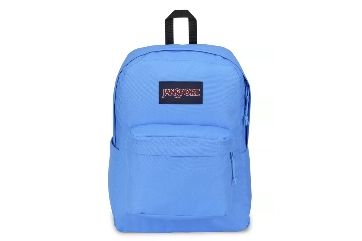 Jansport Superbreak One Backpack Blue Neon thebackpackstore.co.uk