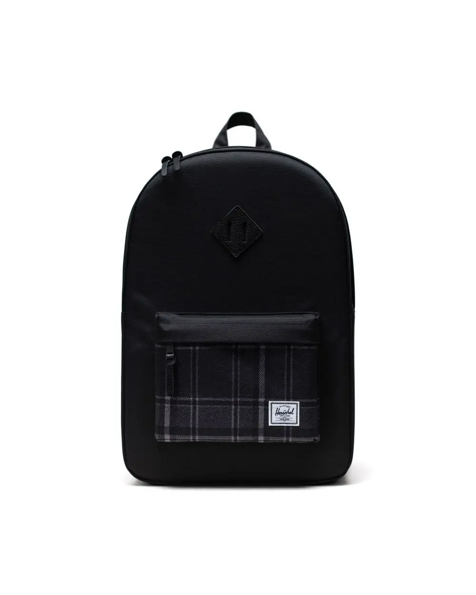 Herschel Heritage Backpack Black thebackpackstore.co.uk