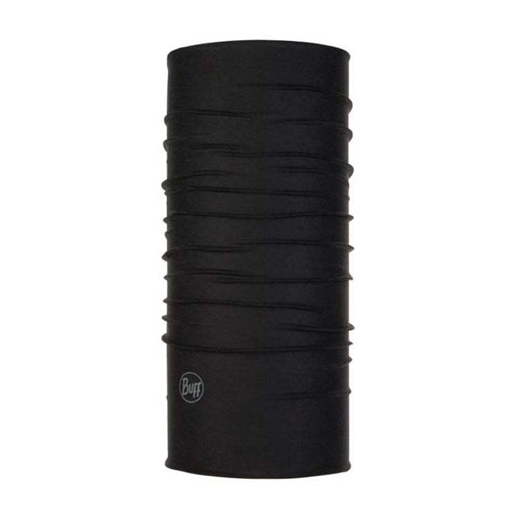 Buff Coolnet Balaclava Bandana Face Mask Neck Tube Scarf Warmer- Solid Black