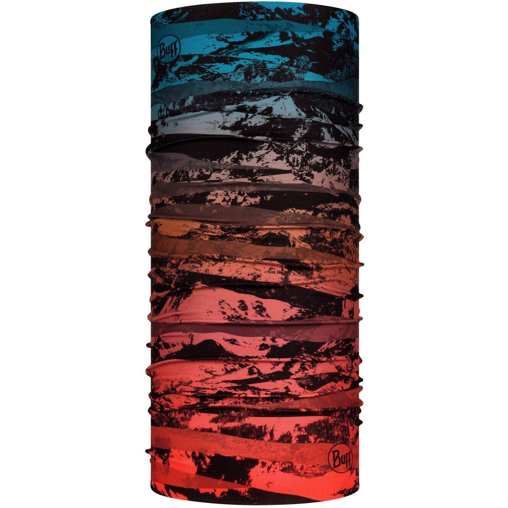 Buff Original Balaclava Bandana Neck Warmer Tubular Scarf - Red Blue