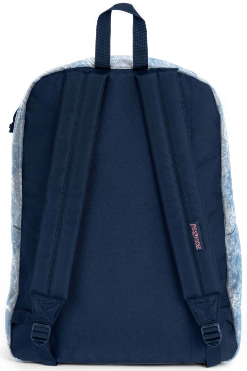 Jansport Superbreak Backpack Lucky Bandana Blue thebackpackstore.co.uk