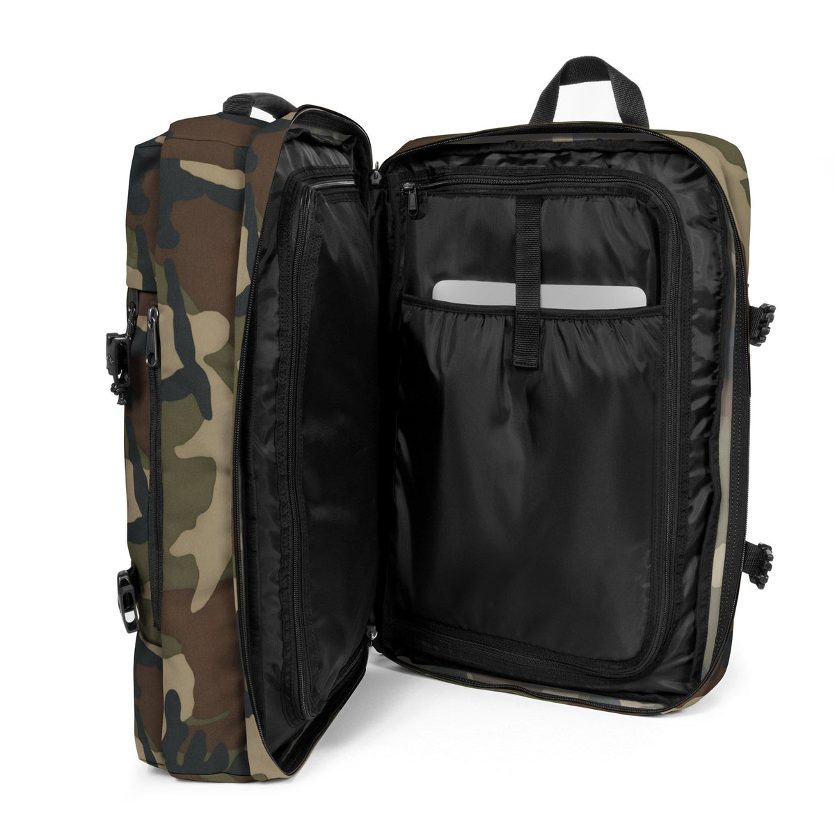 Ripley - MALETA EASTPAK TRANVERZ CAMOVE 42 LITROS