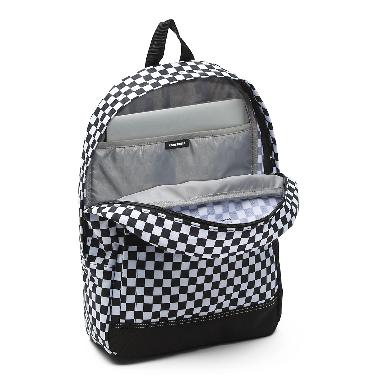 Vans checkerboard backpack sales uk