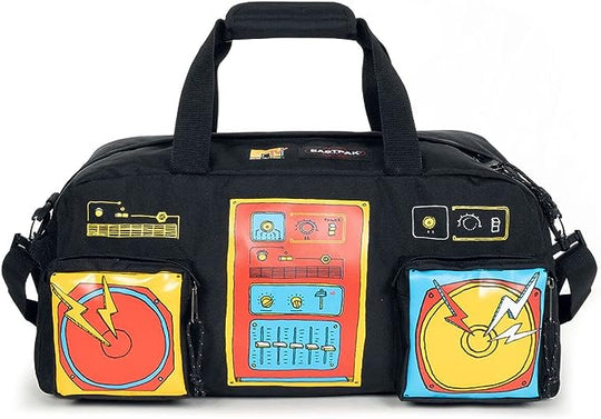 Eastpak DUFFEL MTV Sound System 34 Liters Bag Black Yellow Orange