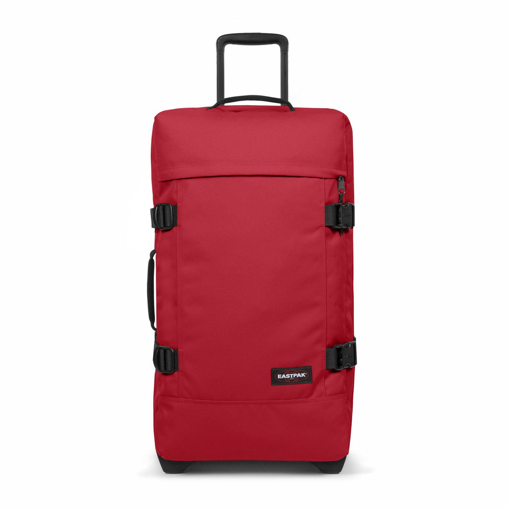 Eastpak Tranverz M Suitcase Luggage Bag - Beet Burgundy 78 Liters