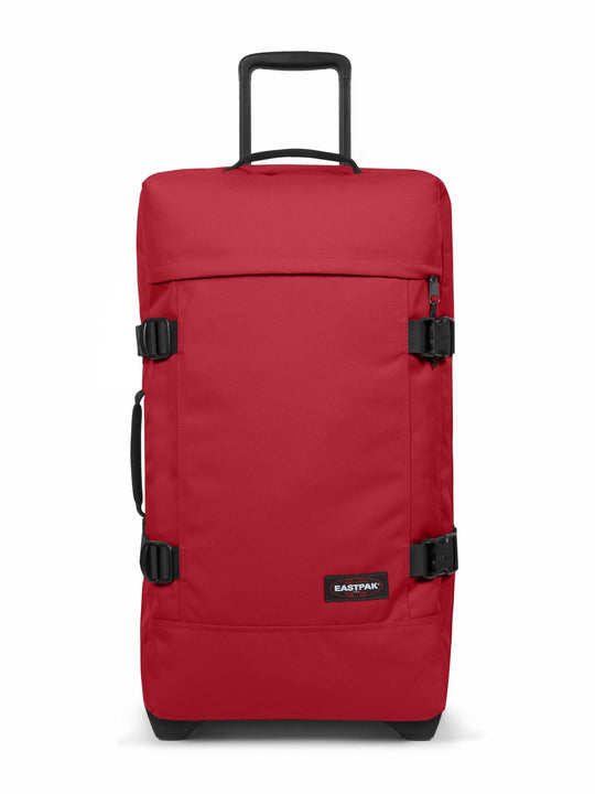 Eastpak Tranverz M Suitcase Luggage Bag - Beet Burgundy 78 Liters