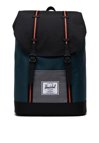 Herschel Supply Retreat BackPack - Garden Topiary Black Gargoyle Chili