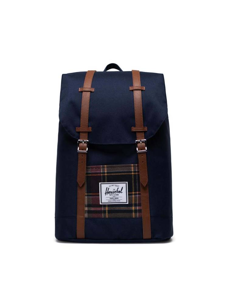 Herschel Retreat Backpack - Peacoat Plaid