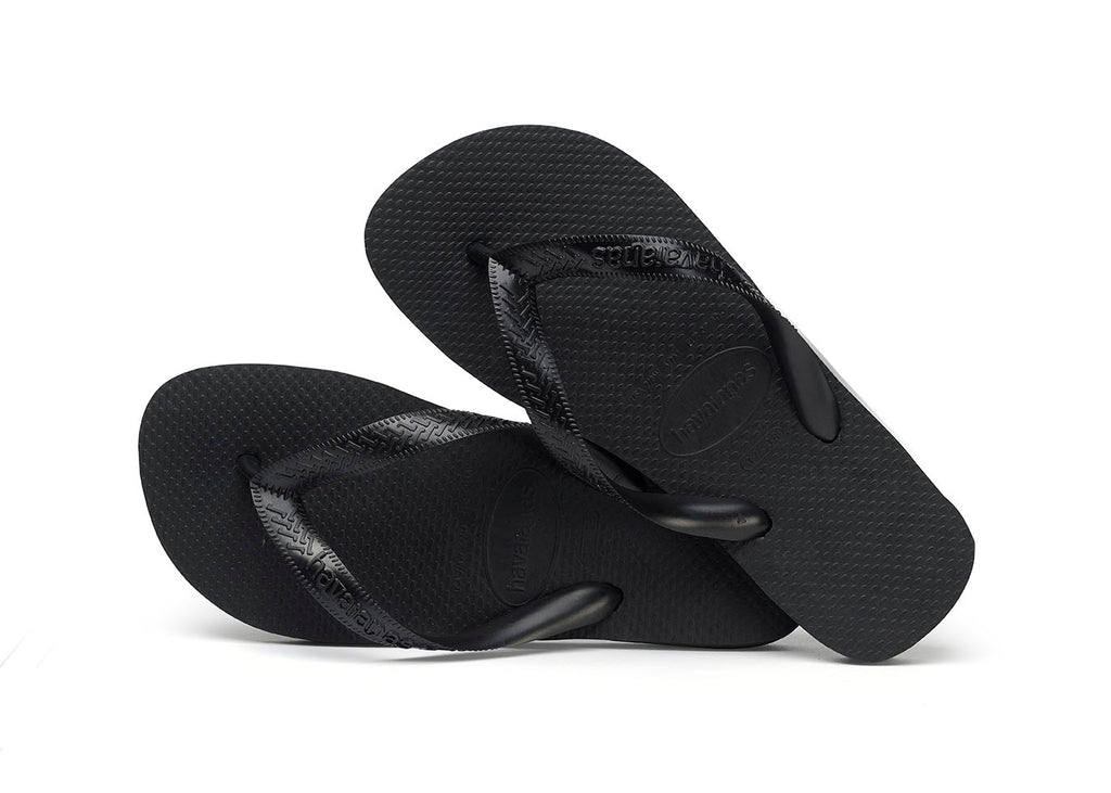 Havaianas Top Mens Flip Flops Black thebackpackstore