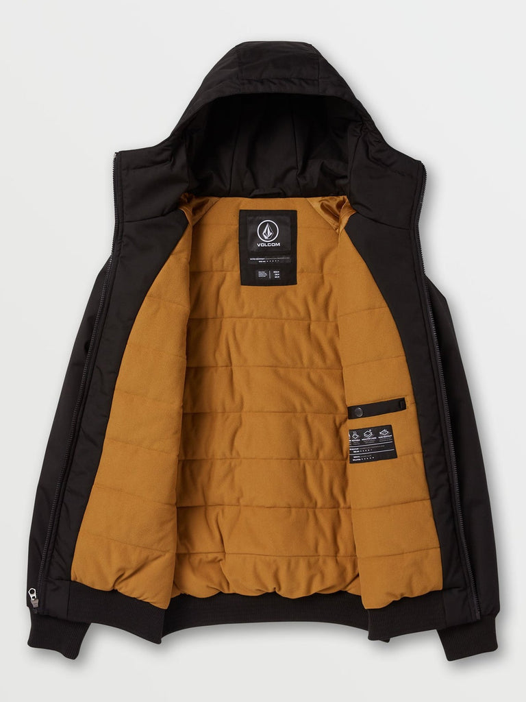 Volcom Hernan 5k Jacket - Black – thebackpackstore.co.uk