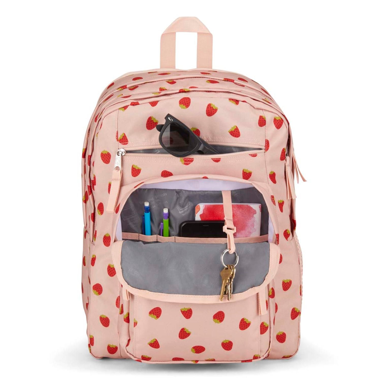 jansport backpack strawberry Jansport Big Student Backpack