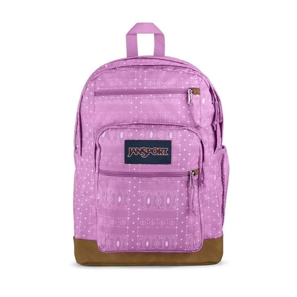 Jansport Cool Student Backpack - Quilted Concho Purple