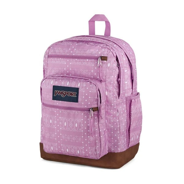 Jansport Cool Student Backpack Quilted Concho Purple