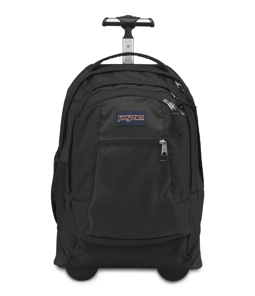 JanSport Driver 8 Rolling Backpack Wheeled Travel Bag 36 Liters - Black
