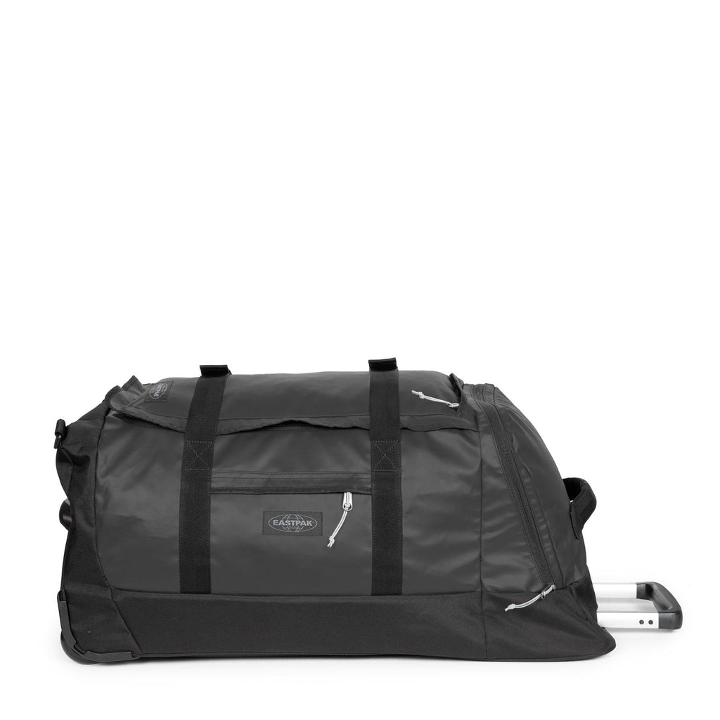 Eastpak Perce Wheel M Tarp Travel Suitcase Luggage Bag 50 Liters - Black