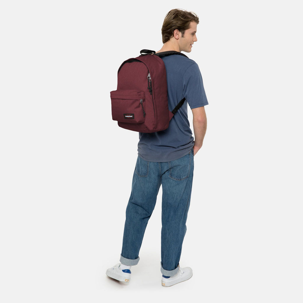 Eastpak Out Of Office Backpack Crafty Wine thebackpackstore