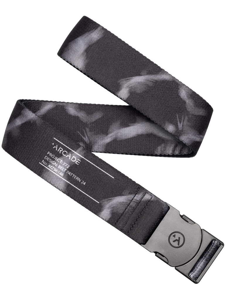 Arcade Rambler Unisex lightweight Belts - Tie Dye Black