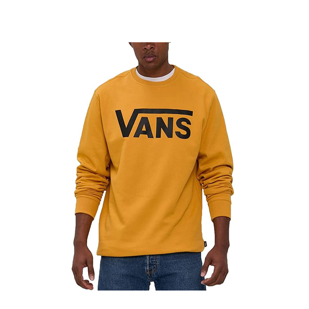 Yellow 2025 vans sweatshirt