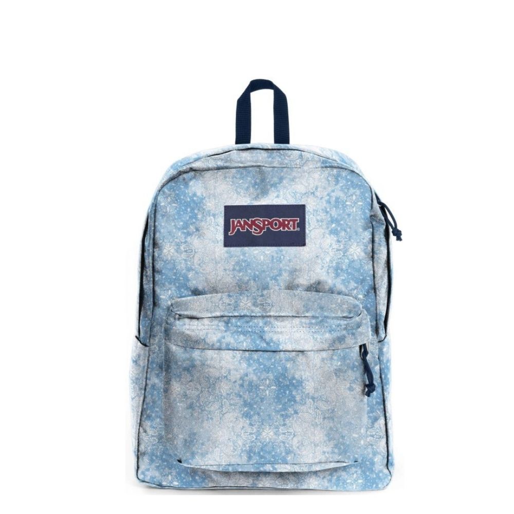 Jansport Superbreak Backpack - Lucky Bandana Blue