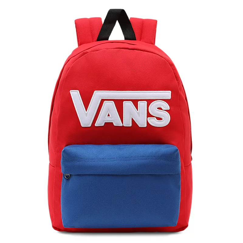 Vans red outlet backpack