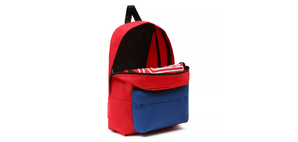 Vans backpack red deals