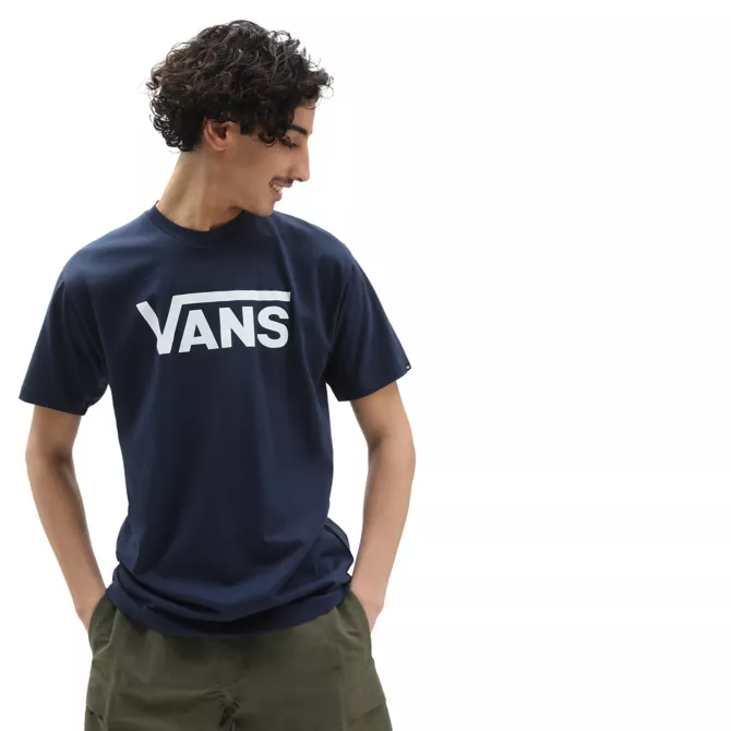 Vans Classic T-Shirts Dress Blue White
