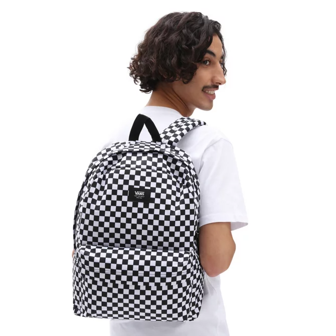 Vans Old Skool III Checker Backpack Black White