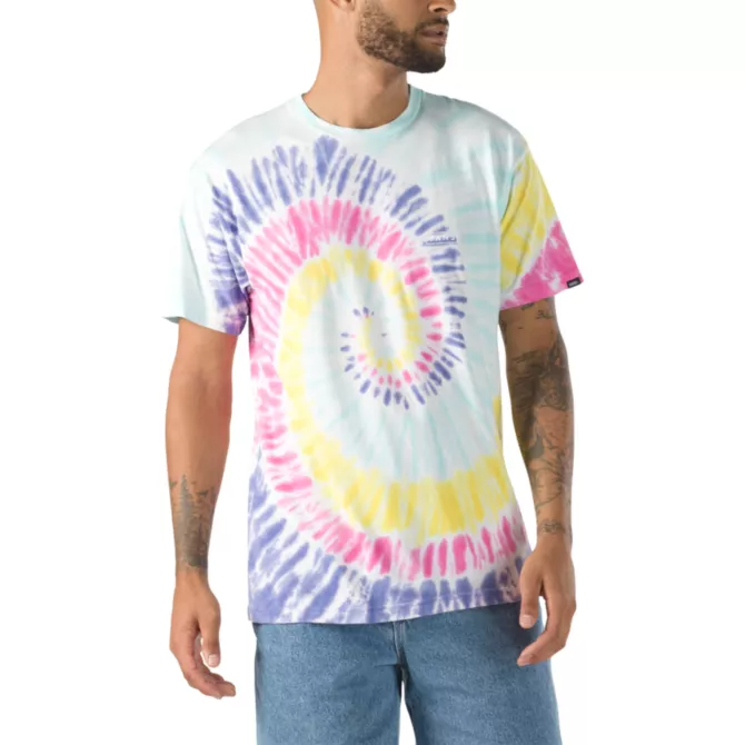 Vans Drop V Spiral T-Shirt Rainbow Spectrum
